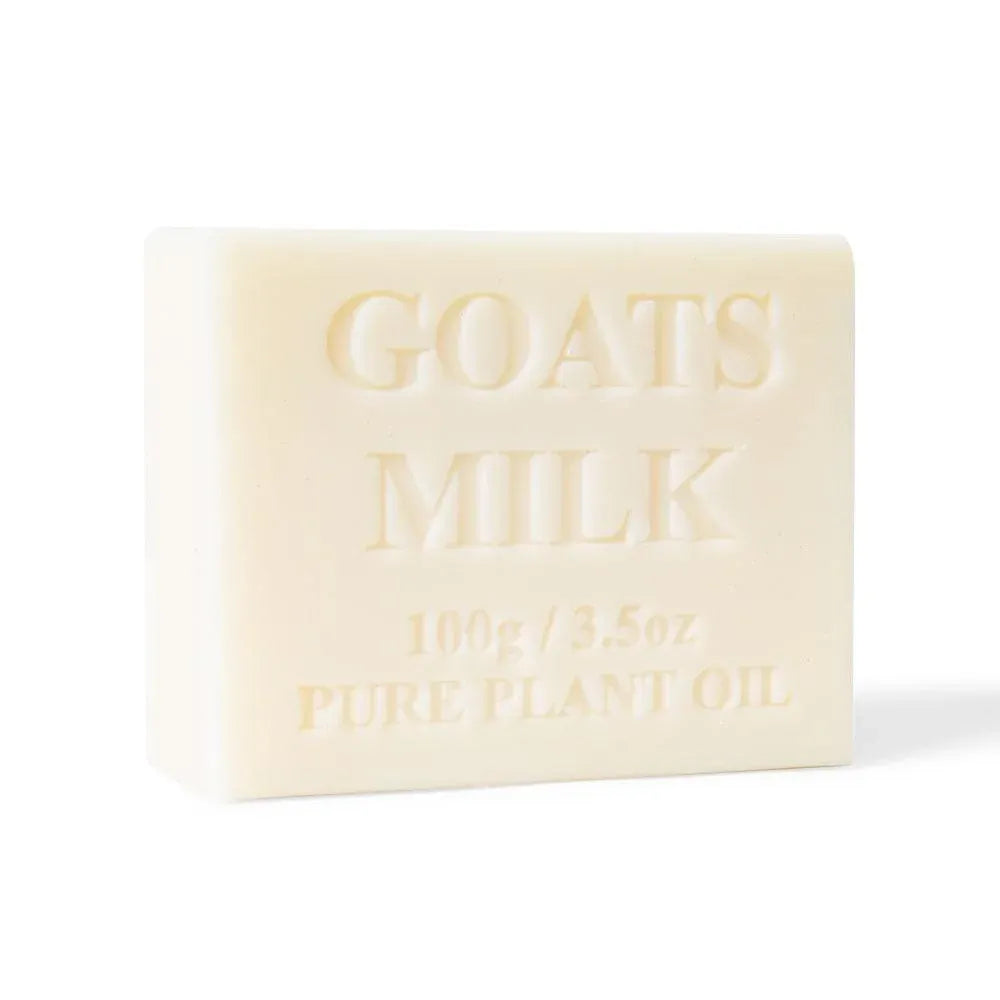Orku 100 x 100g Goat Milk Soap Bars Natural Creamy Scent Australian Made